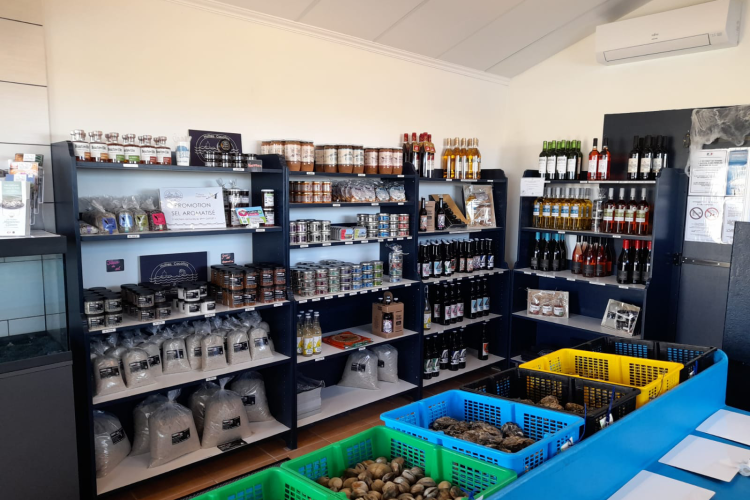 The Cocollos shop in Bourcefranc-le-Chapus | Selection of regional and artisanal products